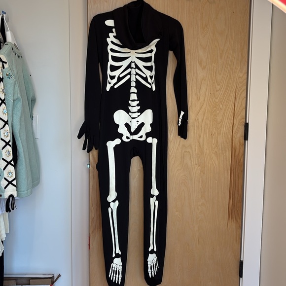 Morphsuit Kids’ Skeleton Suit One Piece Glow in the Dark Size XL - Picture 2 of 8